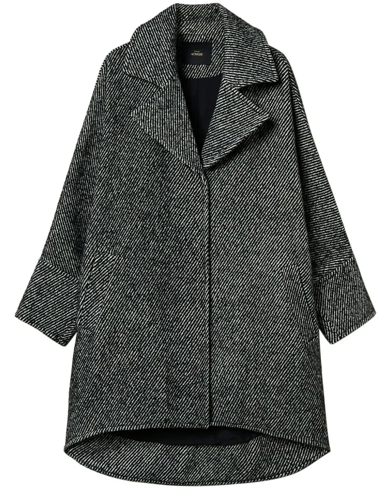 Twin-Set Kurzmantel aus Wolle - Weiß Weiß