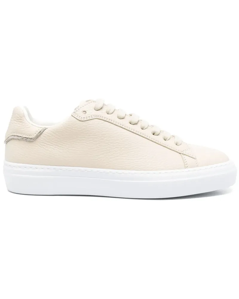 Fabiana Filippi Sneakers aus Leder - Nude Nude