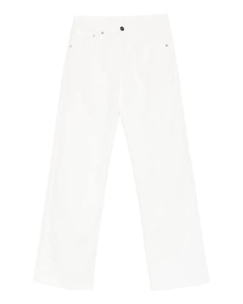 Dondup belt-loop button jeans - Weiß Weiß