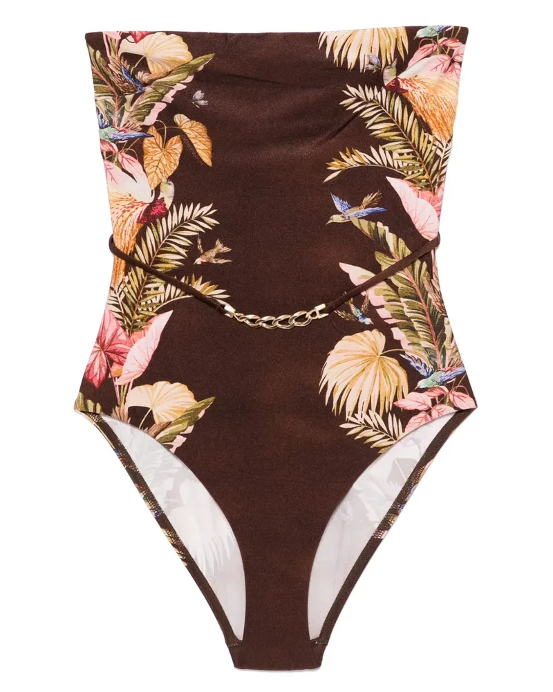 Zimmermann Ascension Badeanzug - Braun Braun
