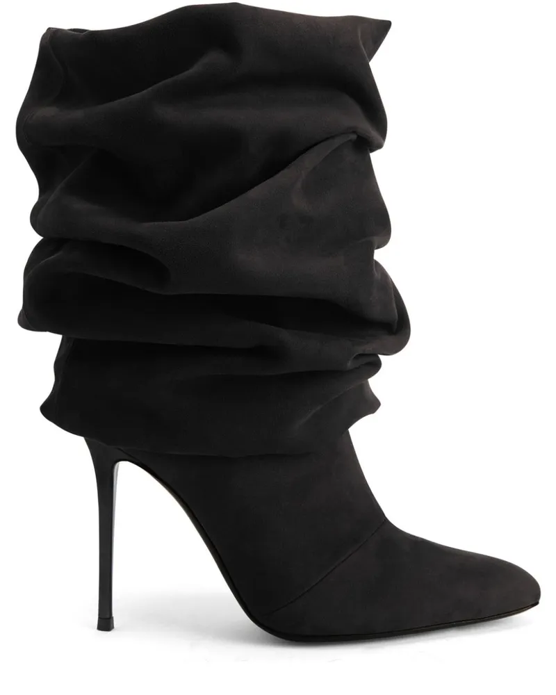 Giuseppe Zanotti Evrin Stiefel 105mm - Schwarz Schwarz