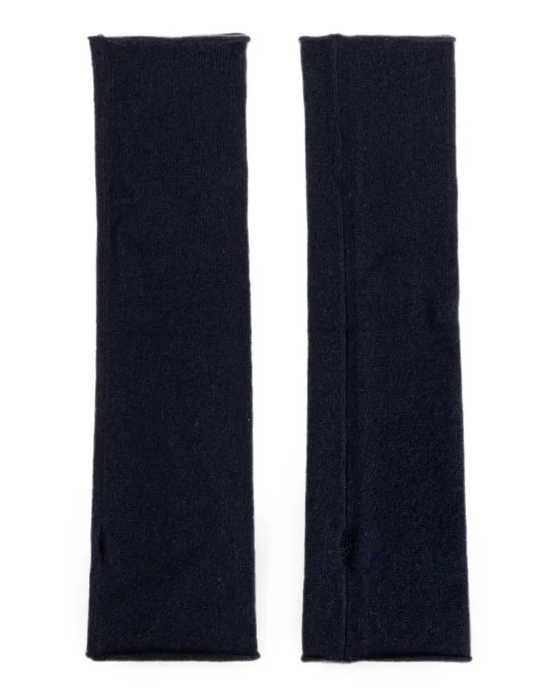 Lisa Yang Fingerlose Aspen Handschuhe - Blau Blau