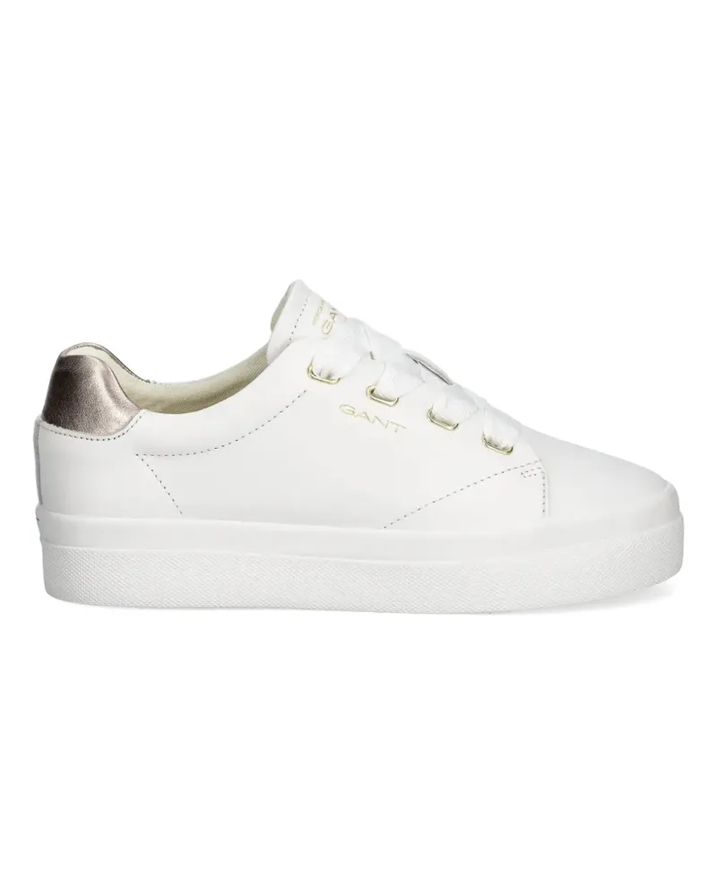 Gant Avona logo-print lace-up sneakers - Weiß Weiß