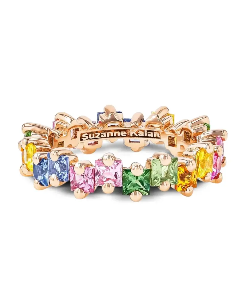 Suzanne Kalan 18kt Milli Rotgoldring mit Saphir Gold