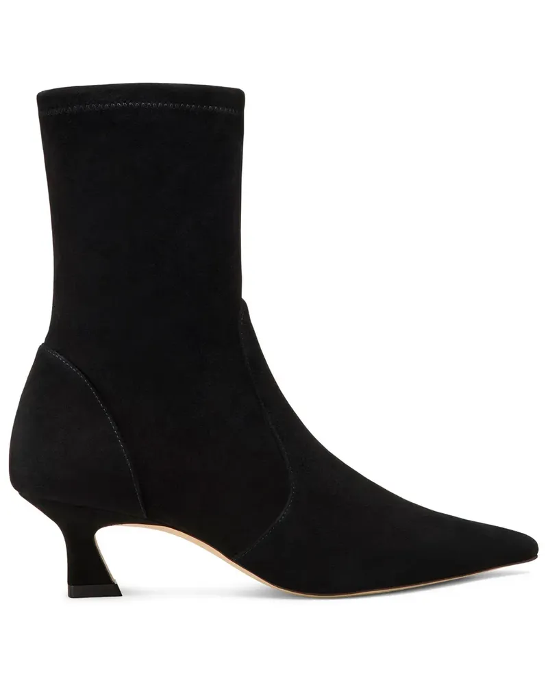 Stuart Weitzman Vinnie pointed-toe ankle boots - Schwarz Schwarz