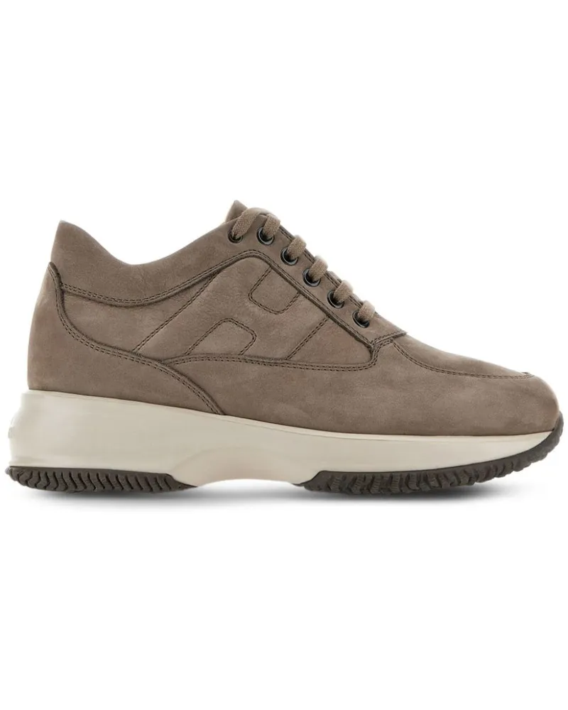 Hogan Interactive Sneakers aus Wildleder - Braun Braun