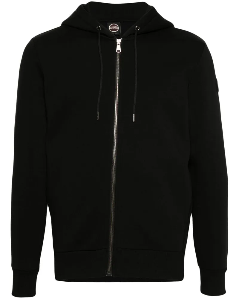 Colmar Kapuzenjacke mit Logo-Applikation Schwarz