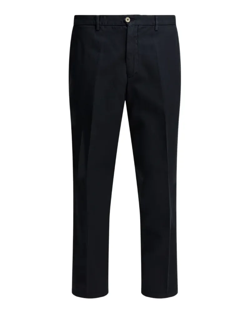 Briglia 1949 logo-patch straight-leg trousers - Schwarz Schwarz