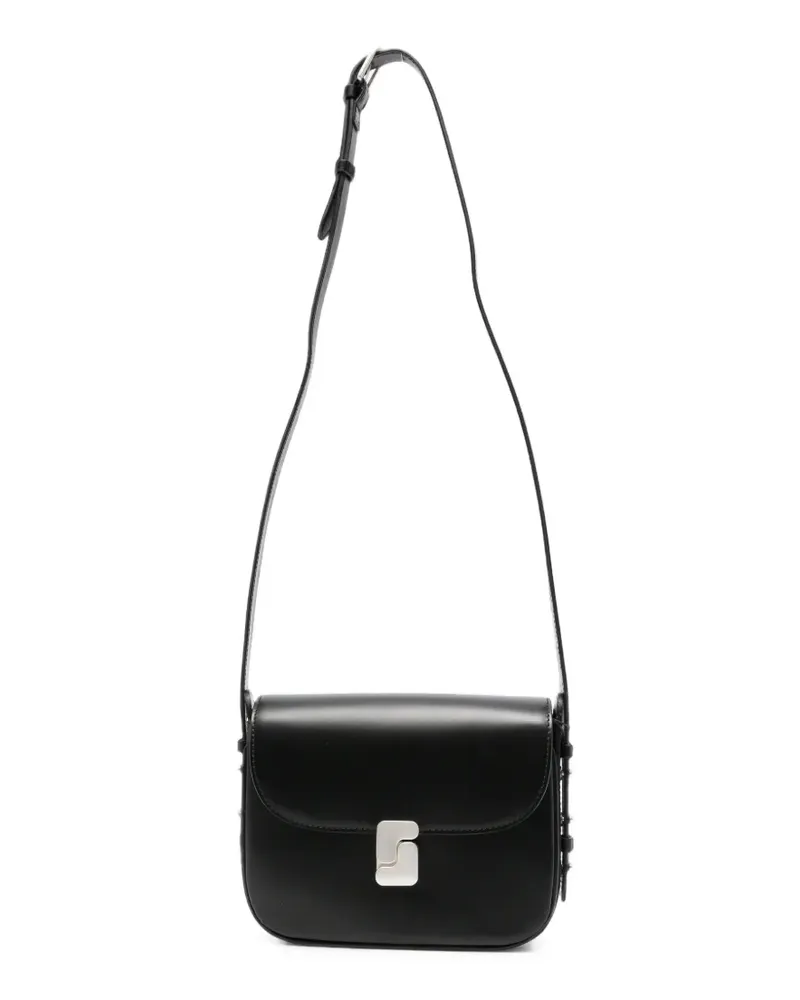 Soeur Mini-Schultertasche - Schwarz Schwarz