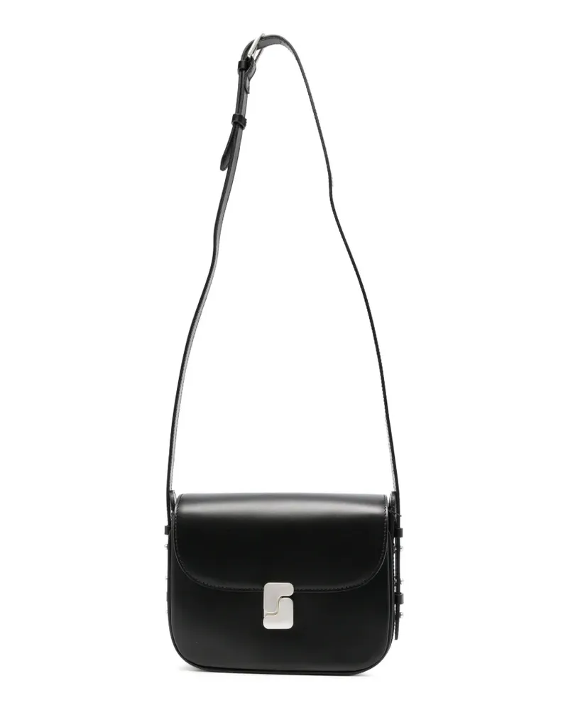 Soeur Mini-Schultertasche - Schwarz Schwarz