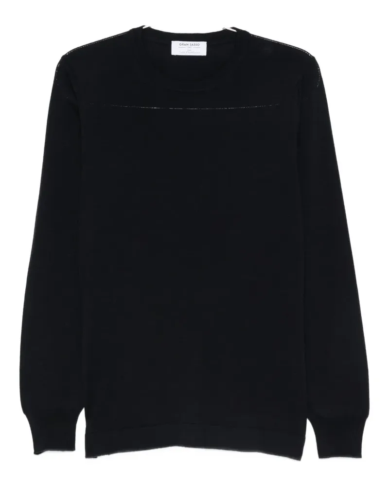 Gran Sasso Pullover mit Rundhalsausschnitt - Blau Blau