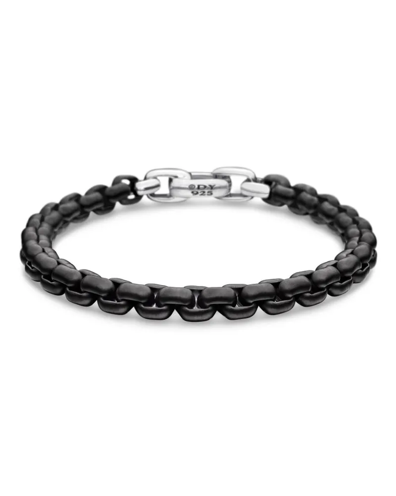 David Yurman Box Chain Armband aus Sterlingsilber 7,3mm Silber