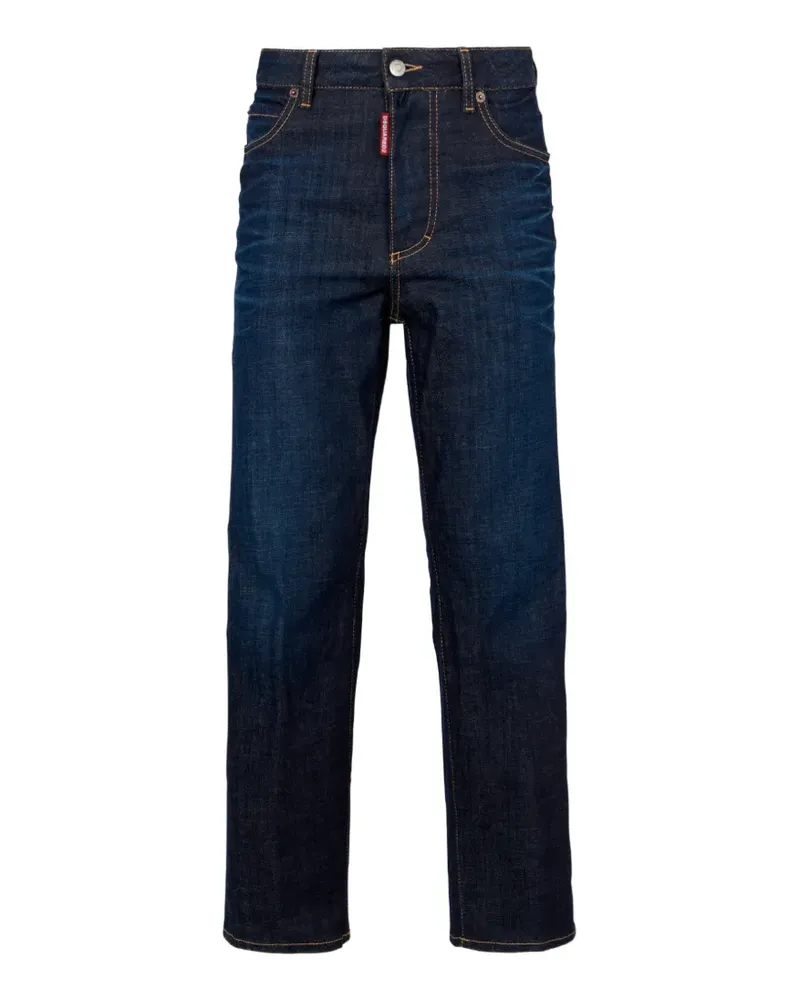 Dsquared2 dunkle Urban Boston Jeans - Blau Blau