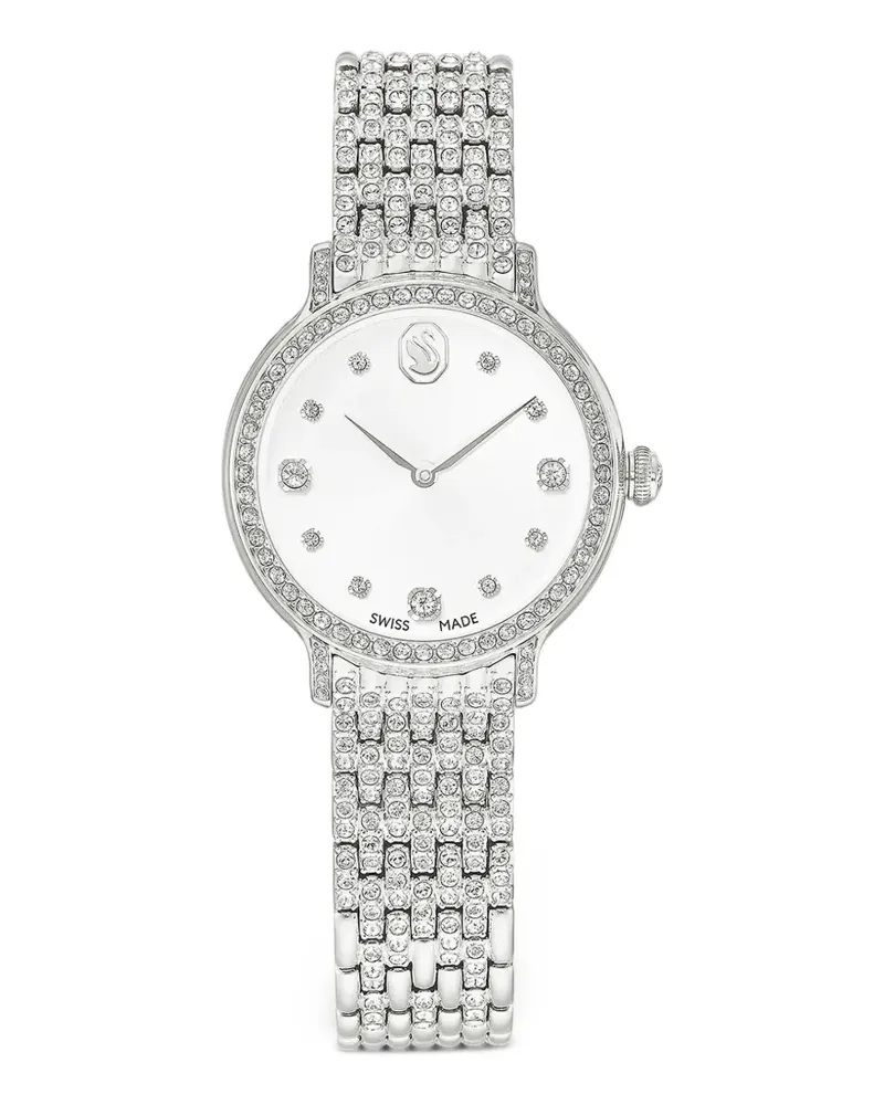 Swarovski Crystal Armbanduhr 31mm - Weiß Weiß