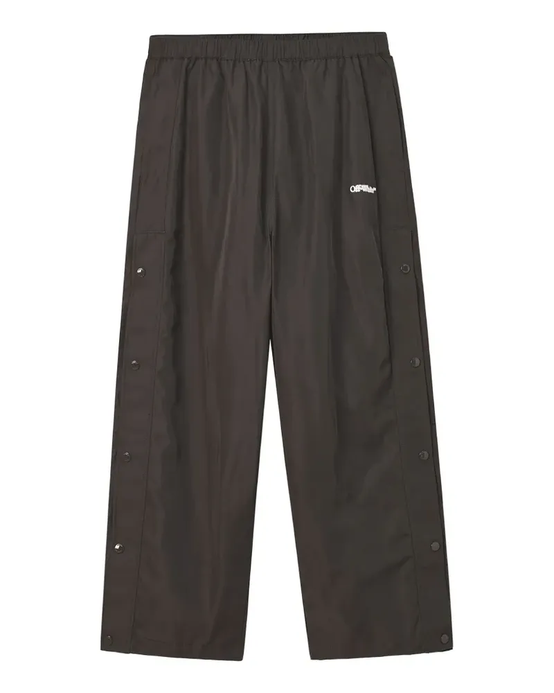 OFF-WHITE Jogginghose mit diagonalen Streifen - Grau Grau