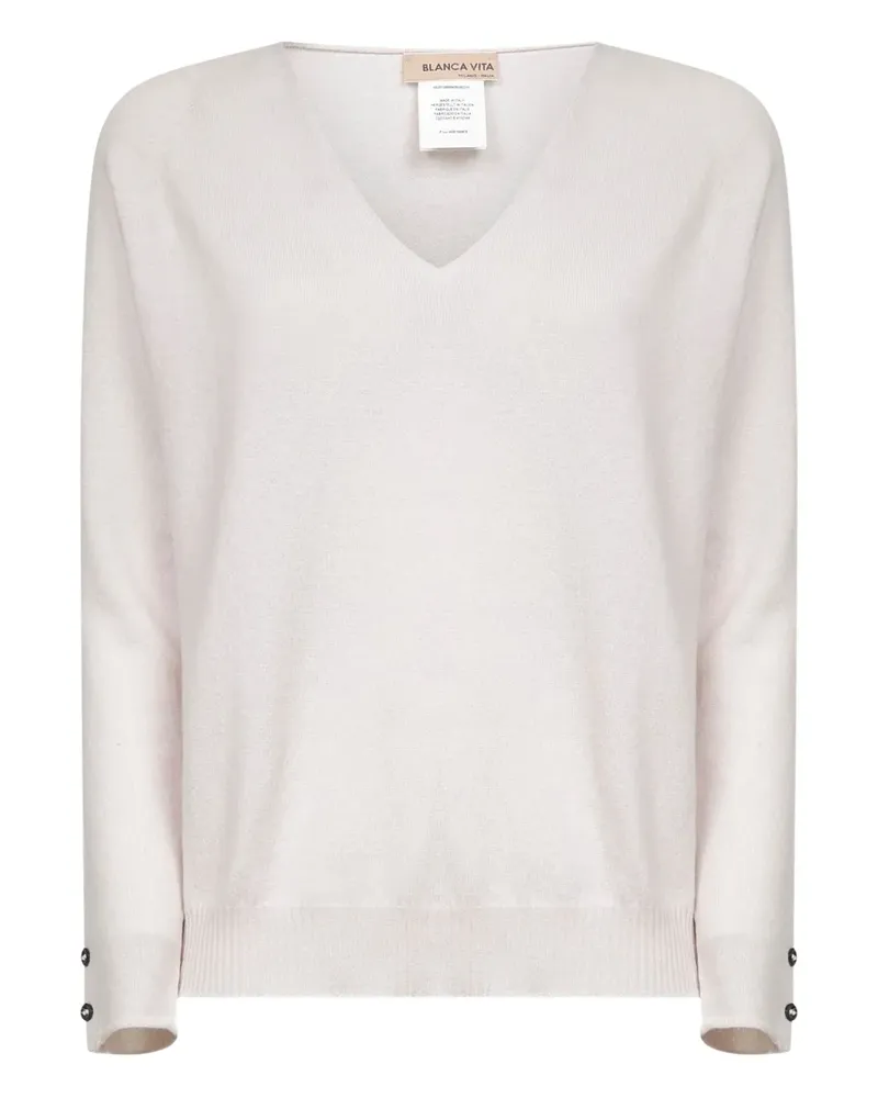 Blanca Pullover mit Raglanärmeln - Nude Nude