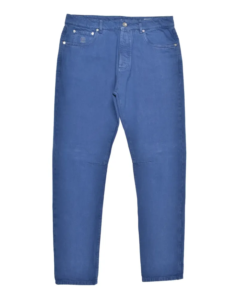 Brunello Cucinelli five-pocket jeans - Blau Blau