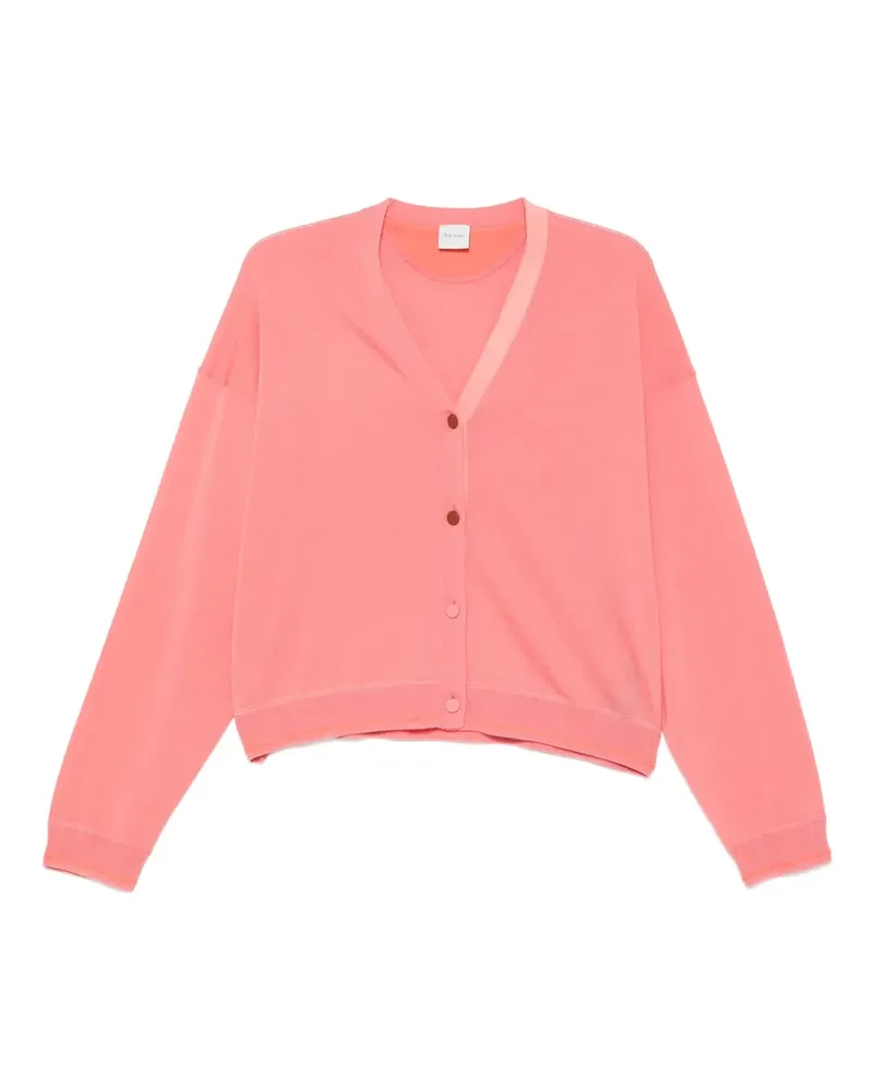 Paul Smith Cardigan mit V-Ausschnitt - Rosa Rosa
