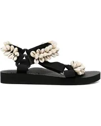 Arizona Love Sandalen mit Perlenverzierung Schwarz