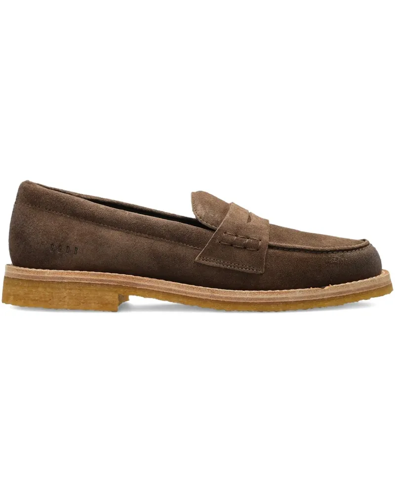 Golden Goose Jerry leather penny loafers - Braun Braun