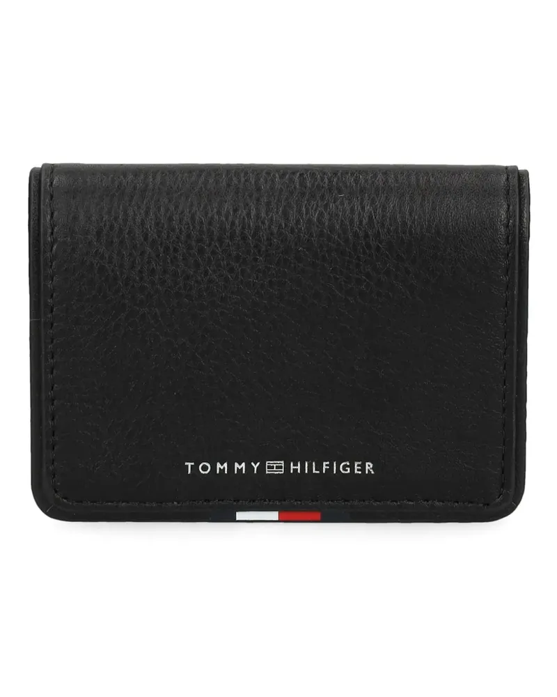 Tommy Hilfiger Strukturiertes Kartenetui - Schwarz Schwarz