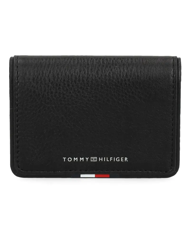 Tommy Hilfiger Strukturiertes Kartenetui - Schwarz Schwarz