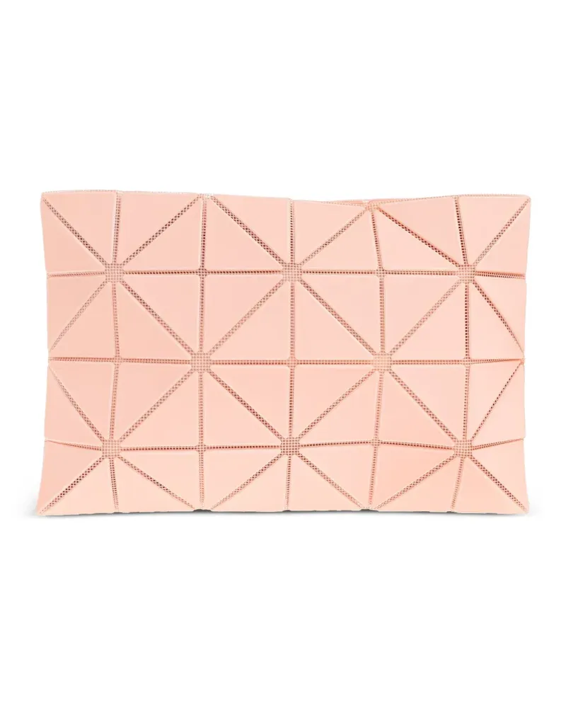 Issey Miyake Clutch mit Muster - Rosa Rosa