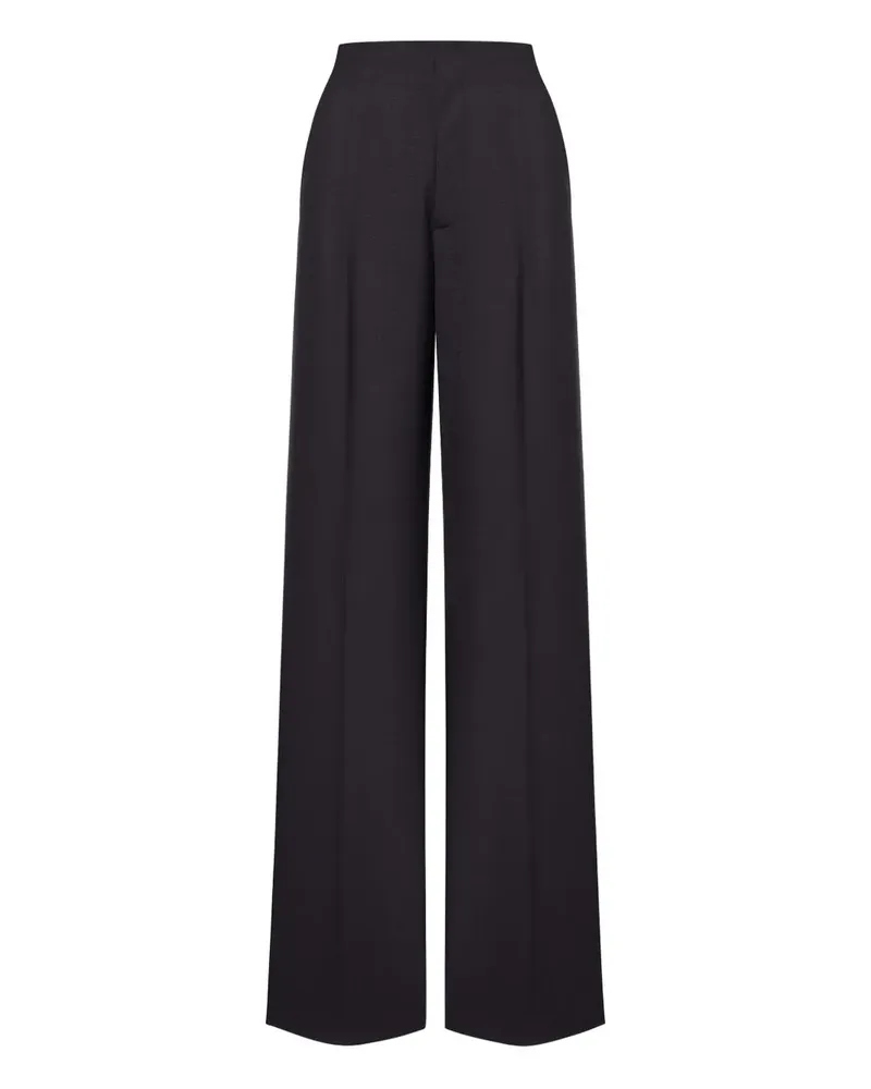 Alberta Ferretti Plissierte Hose - Schwarz Schwarz
