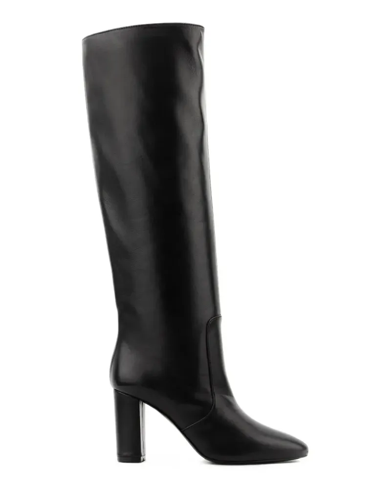 Paul Warmer Kniehohe Diana Stiefel - Schwarz Schwarz