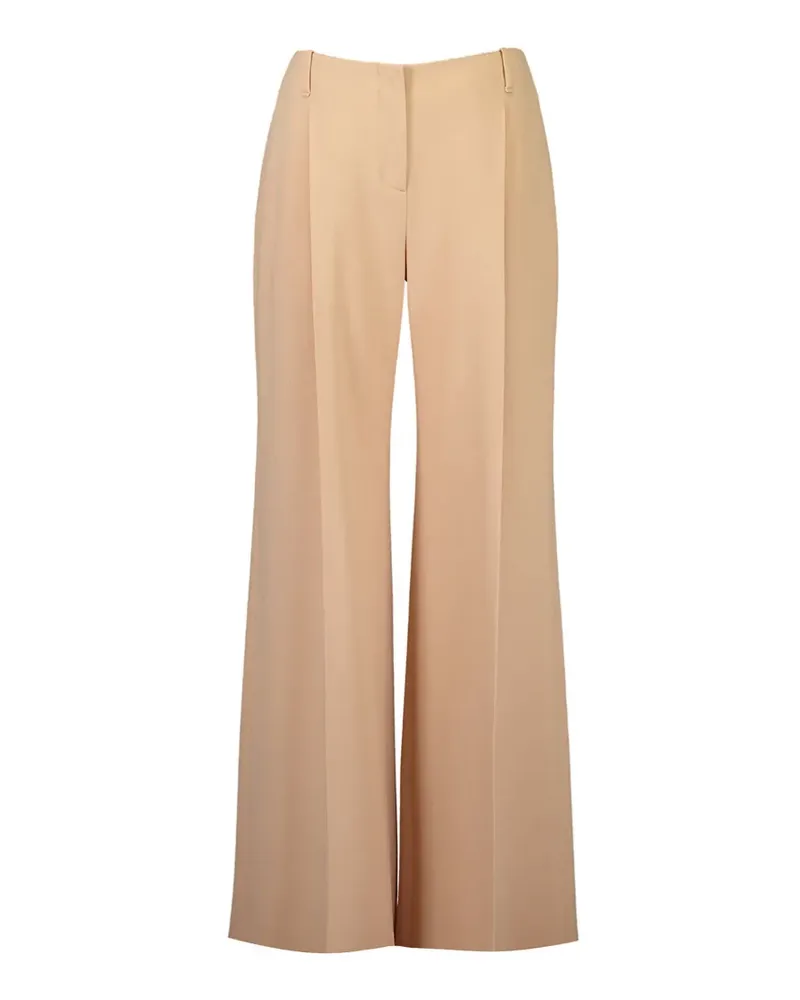 Ermanno Scervino pressed-crease wide-leg trousers - Nude Nude