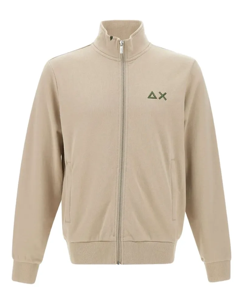 Sun68 Sweatshirt mit Reißverschluss - Nude Nude