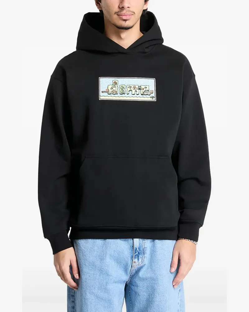 Dime World Hoodie - Schwarz Schwarz