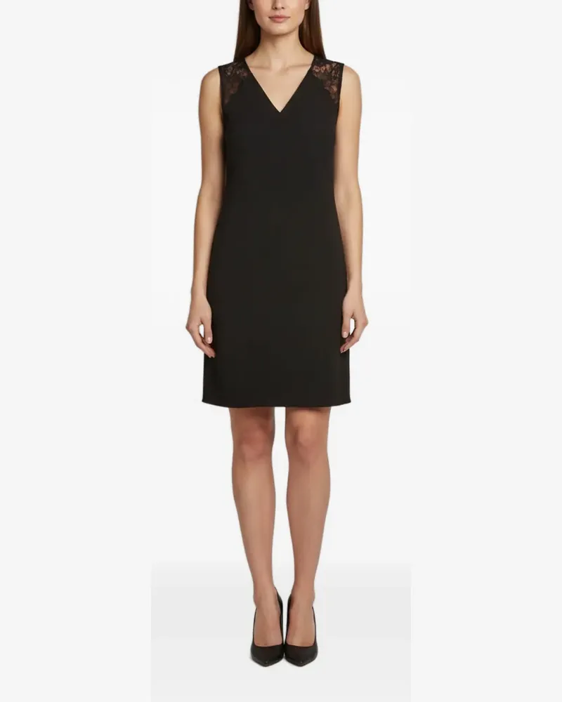 AllSaints Prism lace-trim mini dress - Schwarz Schwarz