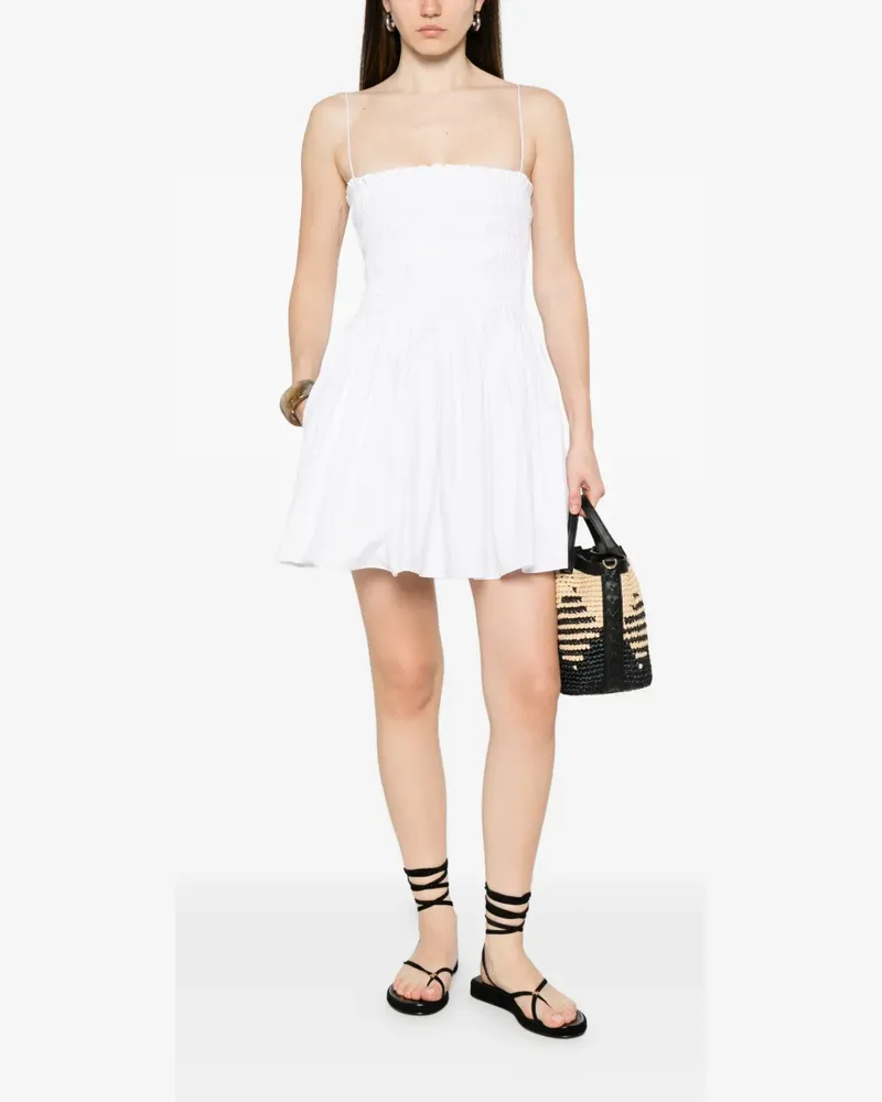 Matteau spaghetti-straps mini dress - Weiß Weiß