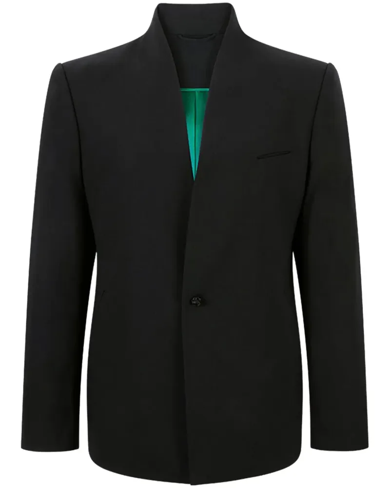 Shanghai Tang x Chen Man Wolljacke - Schwarz Schwarz