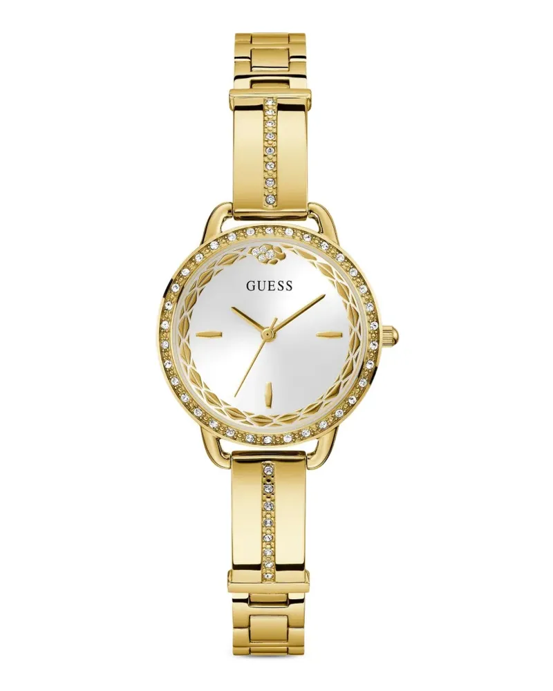 Guess Bellini Crystal Armbanduhr 30mm - Weiß Weiß