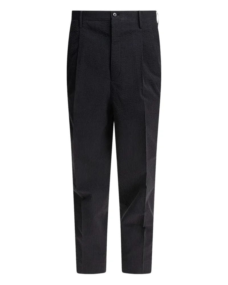 Kaptain Sunshine Nadelstreifenhose mit Bundfalten - Blau Blau