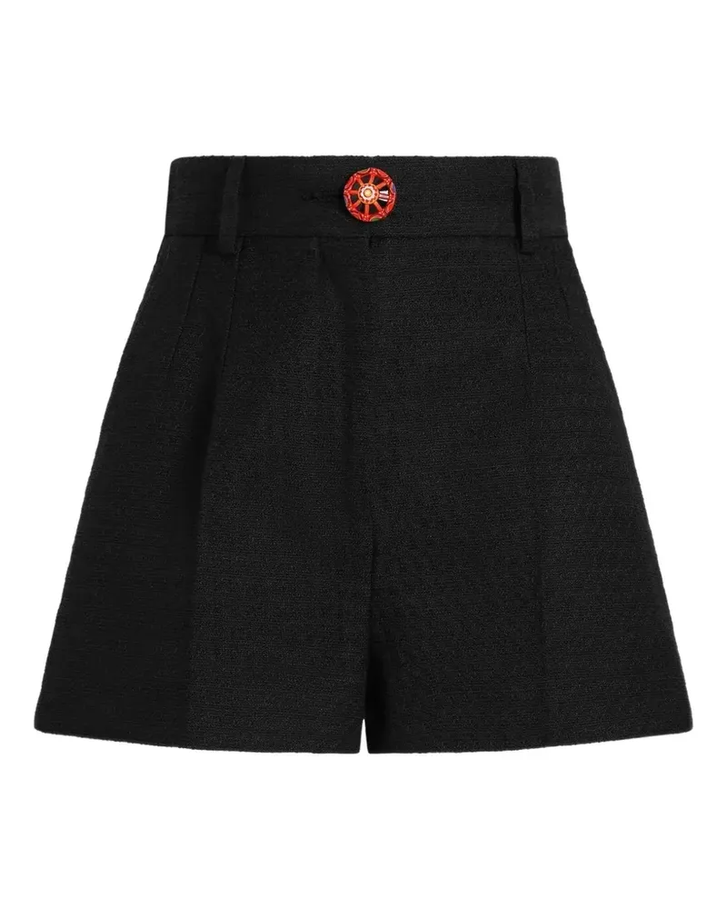 Dolce & Gabbana Bermudas aus Stoff - Schwarz Schwarz