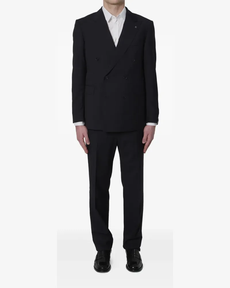 Tagliatore double-breasted suit - Blau Blau