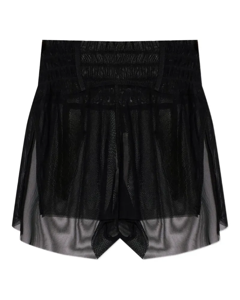 Rick Owens elasticated-waistband shorts - Schwarz Schwarz