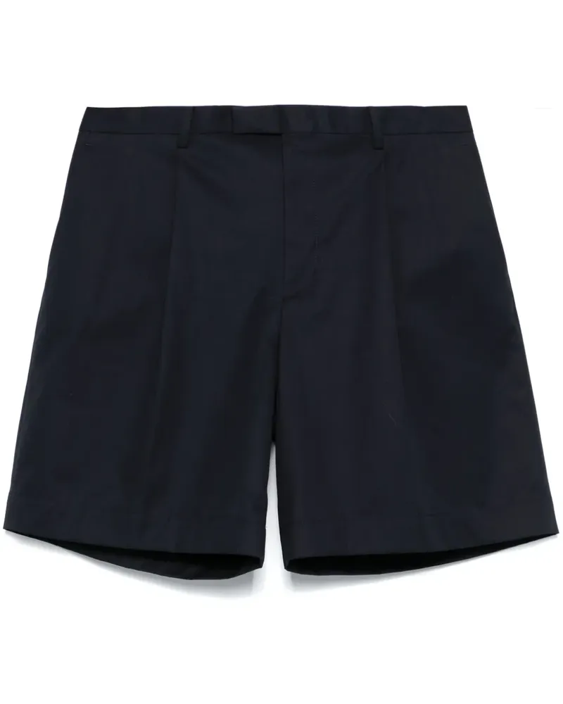 LARDINI Shorts mit Falten - Blau Blau