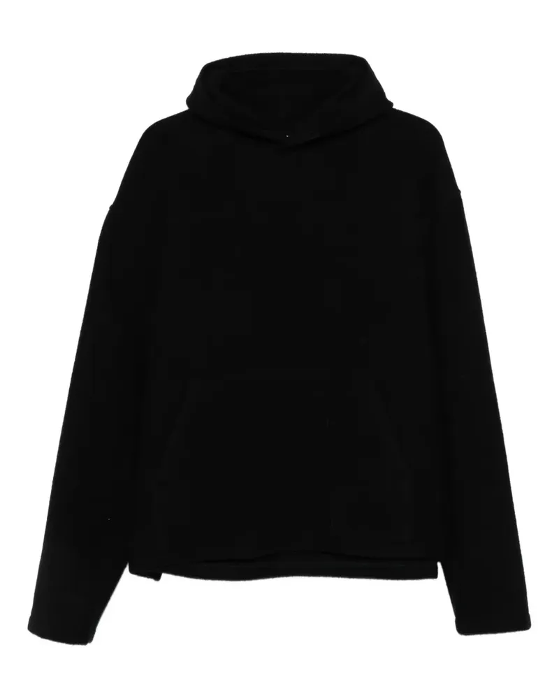 Rier Hoodie aus Wolle - Schwarz Schwarz