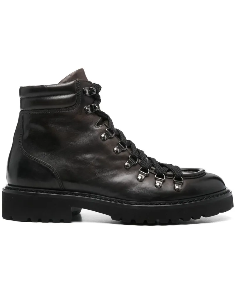 Doucal´s Knöchelhohe Lederstiefel - Braun Braun