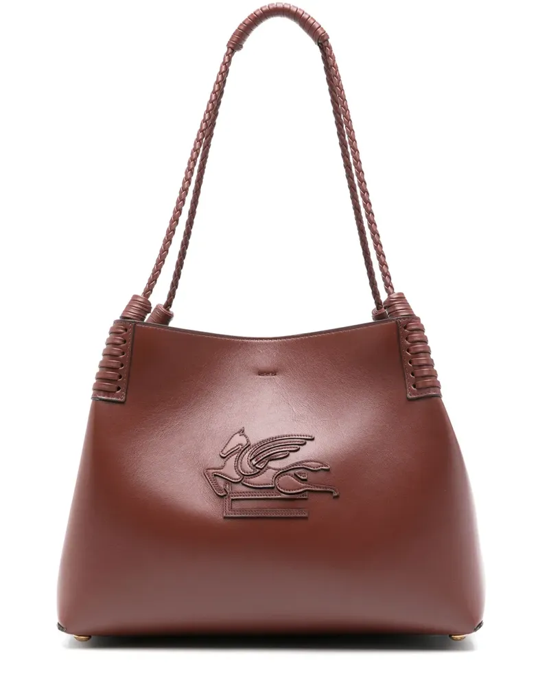 Etro Kleine Libra Schultertasche - Braun Braun