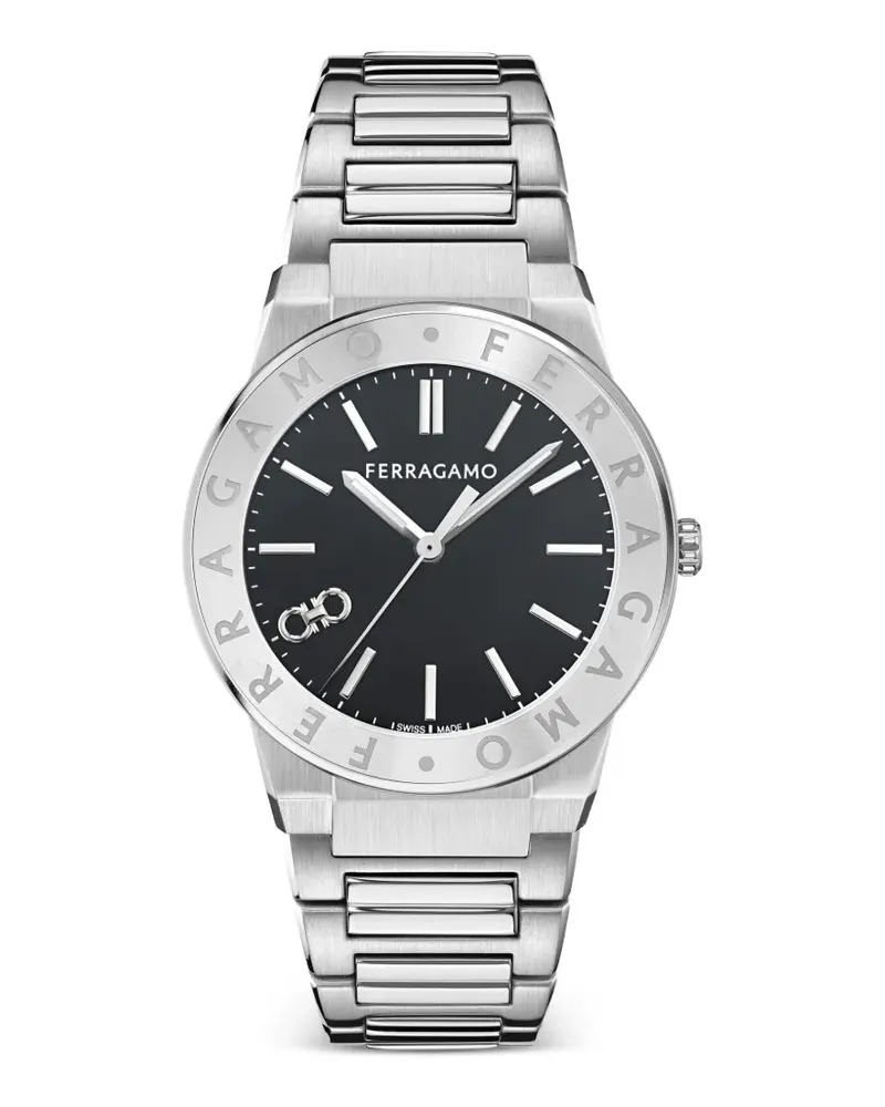 Ferragamo Sapphire Armbanduhr 41mm - Schwarz Schwarz