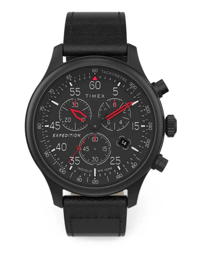 Timex Expedition Armbanduhr 43mm - Schwarz Schwarz