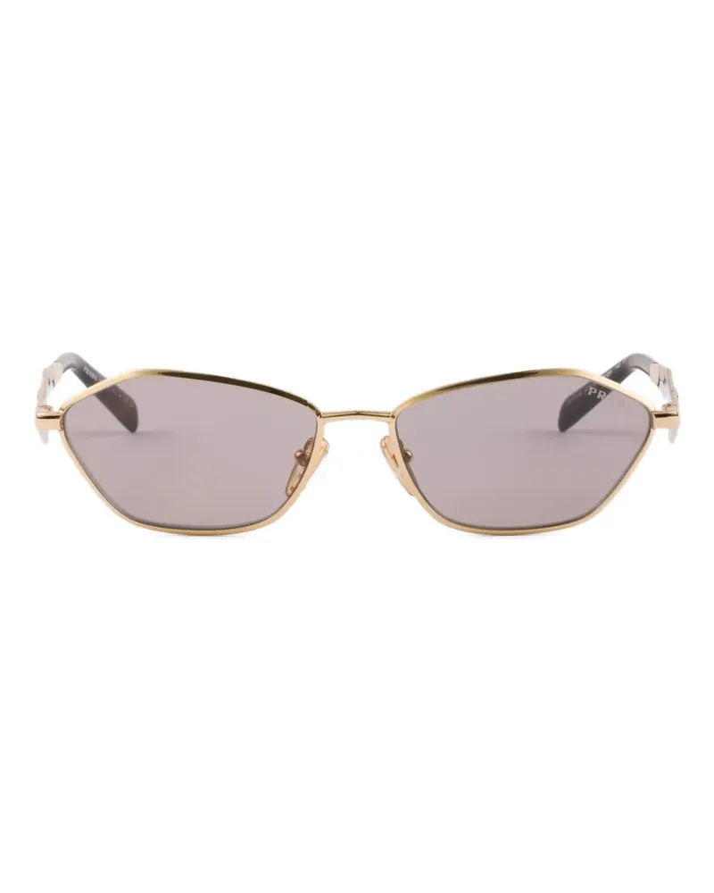 Prada sunglasses with Prada logo - Gold Gold