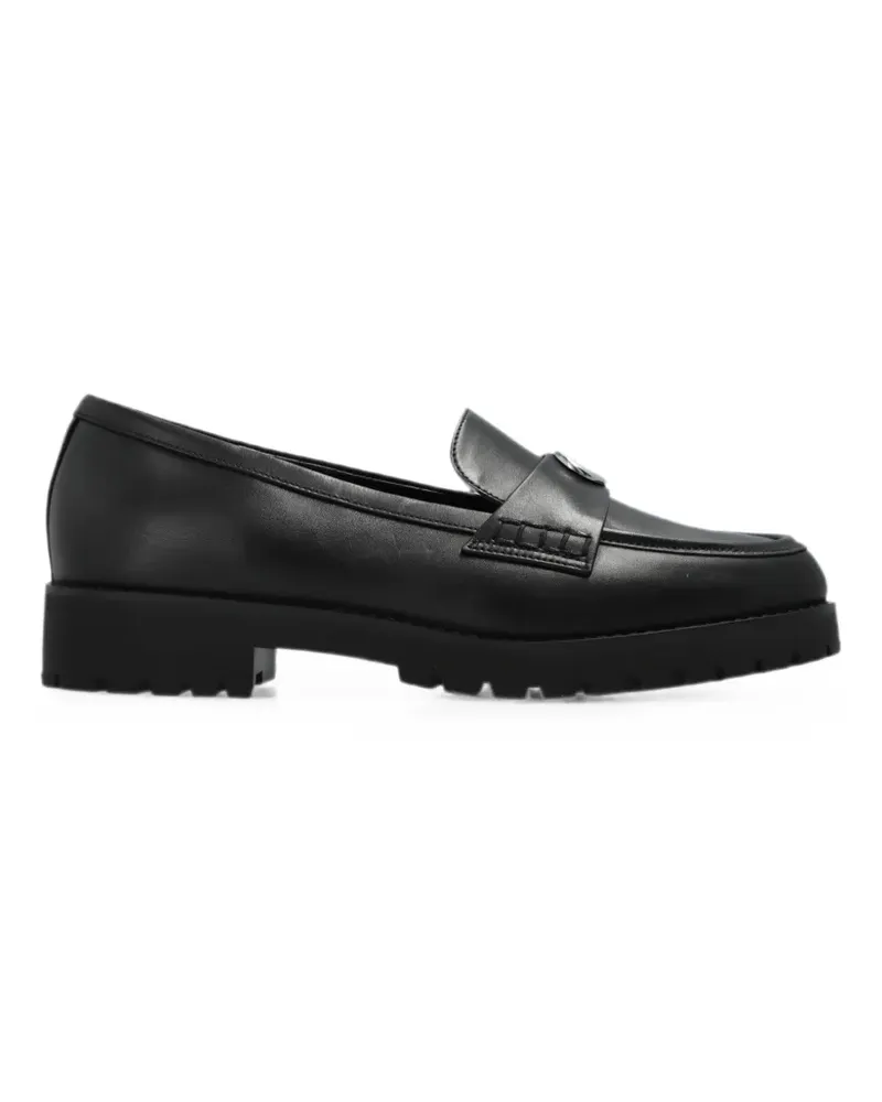 Michael Kors Ballerinas mit Logo-Schild - Schwarz Schwarz