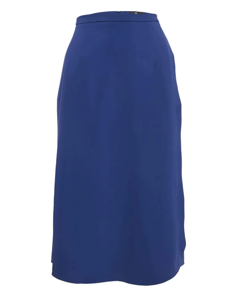 Elisabetta Franchi Klassischer Midirock - Blau Blau