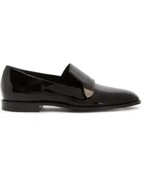 Giuseppe Zanotti Eflamm Loafer aus Lackleder Schwarz